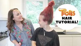How to create Poppy Trolls Hairstyle!