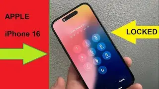 Apple iPhone 16 Pro Max Как сбросить забытый пароль, блокировку экрана, PIN-код и графический ключ