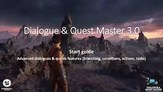 Dialogue & Quest Master v3.0 - Advanced Dialogues & Quests + System extension