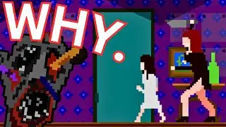 you must ESCAPE your TERRIFYING mother in this pixel horror game... (GORE IN CRAYON)