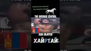 average east Asia fan vs average central Asia enjoyer