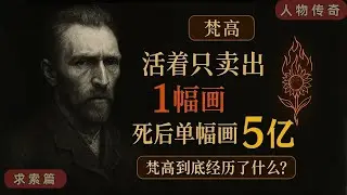 【萬字精讀】梵高：從萬人唾罵的瘋子，到價值5億的傳奇：梵高封神前夜的真實人生，遠比你想像的更殘酷！（#梵高 #人物傳記 #藝術史 #vangogh #畫家 #藝術家 #向日葵 #星空 #人物故事 ）