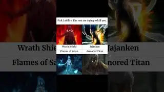 Pick 1 Ability. The Rest are Trying to Kill You.
