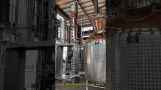 3000L Rum Distillation Equipment | Full Copper Pot Still with Onion Head & 8-Layer Column
