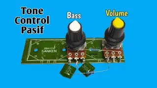 Cara membuat tone control pasif volume dan bass @AdeRuswandi 