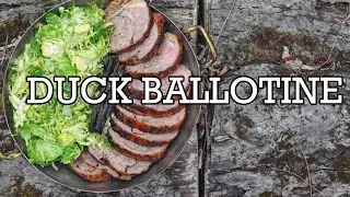 Thanksgiving Wood Fired Duck Ballotine