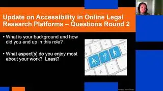 Update on Accessibility in Online Legal Research Platforms