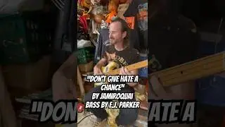 Don&rsquo;t Give Hate a Chance: Jamiroquai Boogie Bass by E.J. Parker #bassguitar #jamiroquai #bassist