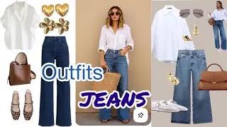 WOMEN'S FASHION 2025 / OUTFITS WITH JEANS FOR WOMEN / SUMMER FASHION