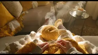 I Tried Simple Knitting for the First Time and It Completely Changed How I Relax at Home