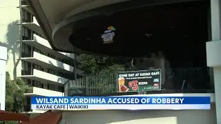 Man charged for multiple felonies in armed robbery at Waikiki restaurant