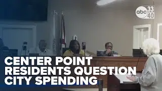 Center Point residents question city spending