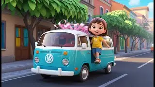 Ride Along in Daddy&rsquo;s Big Van + More | Family Travel Adventure Rhyme for Kids