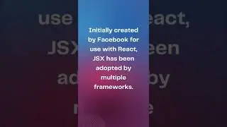 What is JSX in React