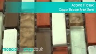 MTS - Accord Mosaic - Copper Bronze Brick Bond