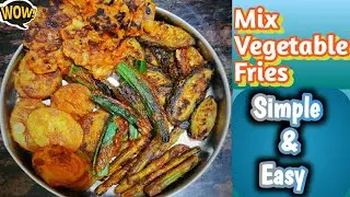 Mix Vegetable Fries #Shorts