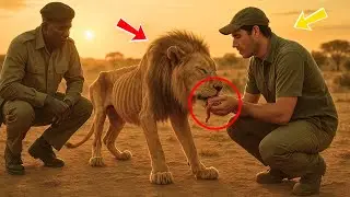 Man Rescues Elderly Lion Left to Die &ndash; But What Happens Next Is Shocking