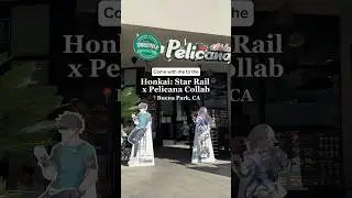 Honkai: Star Rail x Pelicana Chicken Collab in Buena Park, CA! #honkaistarrail #pelicana #honkai