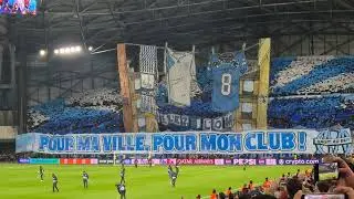 OM NEWCASTLE : Tifos en l