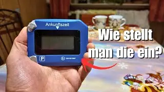 Digitale Parkscheibe TX-272 Wie stellt man die ein?