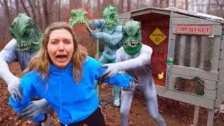 Transformed into a Pond Monster and Captured in Top Secret Abandoned Bunker (I Need Help&hellip;)