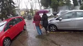 Boosterino Vlog Sotto la Pioggia per Tornare Dall'Ospedale di Riccione Parte 2