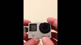 GoPro Hero4 Silver: How to turn LCD screen back on