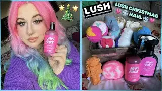 LUSH CHRISTMAS HAUL! | 2020! 🎄❄️
