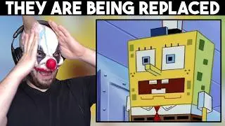 They Are Being Replaced! - SPONGEBOB CONSPIRACY #7 The Robot Invasion Theory Reaction!