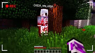 ¿¡ENCUENTRO UNA MISTERIOSA CHICA MALVADA EN MINECRAFT!? | MINECRAFT TROLL