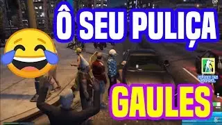 Gaules e Flokinho &ocirc; seu puli&ccedil;a e o lanche caro GTA RP