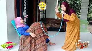 Dramatis🤣🫣😱 Ngerjain Kakak Ditiup Pakai Balon Sampai Perutnya Buncit !!