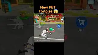 New pet Tortoise 🐢 free fire steel a pet crafland #freefireindia  #glitch #shorts