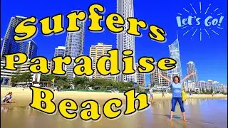 Surfers Paradise and Cavill Avenue  - Gold Coast Queensland Australia
