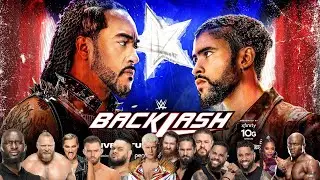 My Predictions for All Matches in Backlash Puerto Rico , WWE 2K23 Gameplay