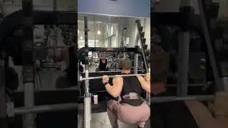 345lb Back Squat Quadruple #shorts