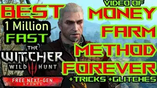 The WItcher 3 Wild Hunt Next Gen BEST MONEY FARM GLITCH FOREVER 2024*