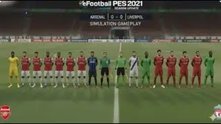 🔴LIVE: Arsenal vs Liverpool &ndash; Full PES 2021 Match Live Stream ⚽🔥 | ​​📝