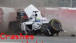 F1 2014 - Crashes Compilation. GAMEPLAY PC | ULTRA | [FULL HD1080p] Crash test