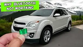 Why Bluetooth Does Not Work Connect CHEVROLET EQUINOX 2010 2011 2012 2013 2014 2015 2016 2017