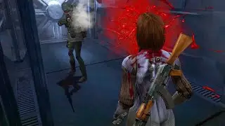 Lady HUNK betrays Jill again and Shoots her in the head (RE5 Modded, Stream Lowlight, BETRAYAL #2)