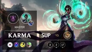 Karma Support vs Bard - KR Master Patch 9.18