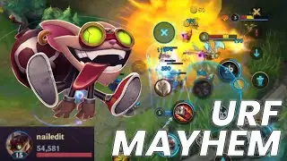 URF MAYHEM WITH ZIGGS | WILD RIFT GAMEPLAY