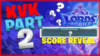 Lords Mobile ChaCha Gryphon - KvK Part 2 | MASSIVE SOLO SCORE 🌍 Ft. SizeMatters