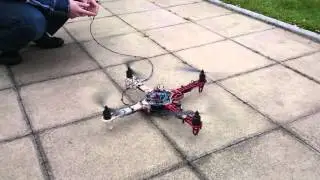 Quad Copter 6 First try at flying