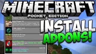 Cara Install Minecraft PE Mods / Addons untuk Android | MCPE 0.17.0++ | Indonesia