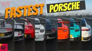 Forza Horizon 4 - Top Fastest Porsche Cars | Evolution of Top Speed