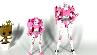 Scale Comparisons: M&M&rsquo;s (Mainline and Masterpiece scale) Arcee
