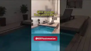 Moveable deck pool floor #viral #fypシ #shortsvideo #poolcovers #homebuilders #renovation #shorts