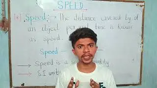 Explain Speed || Speed || Feedback classes